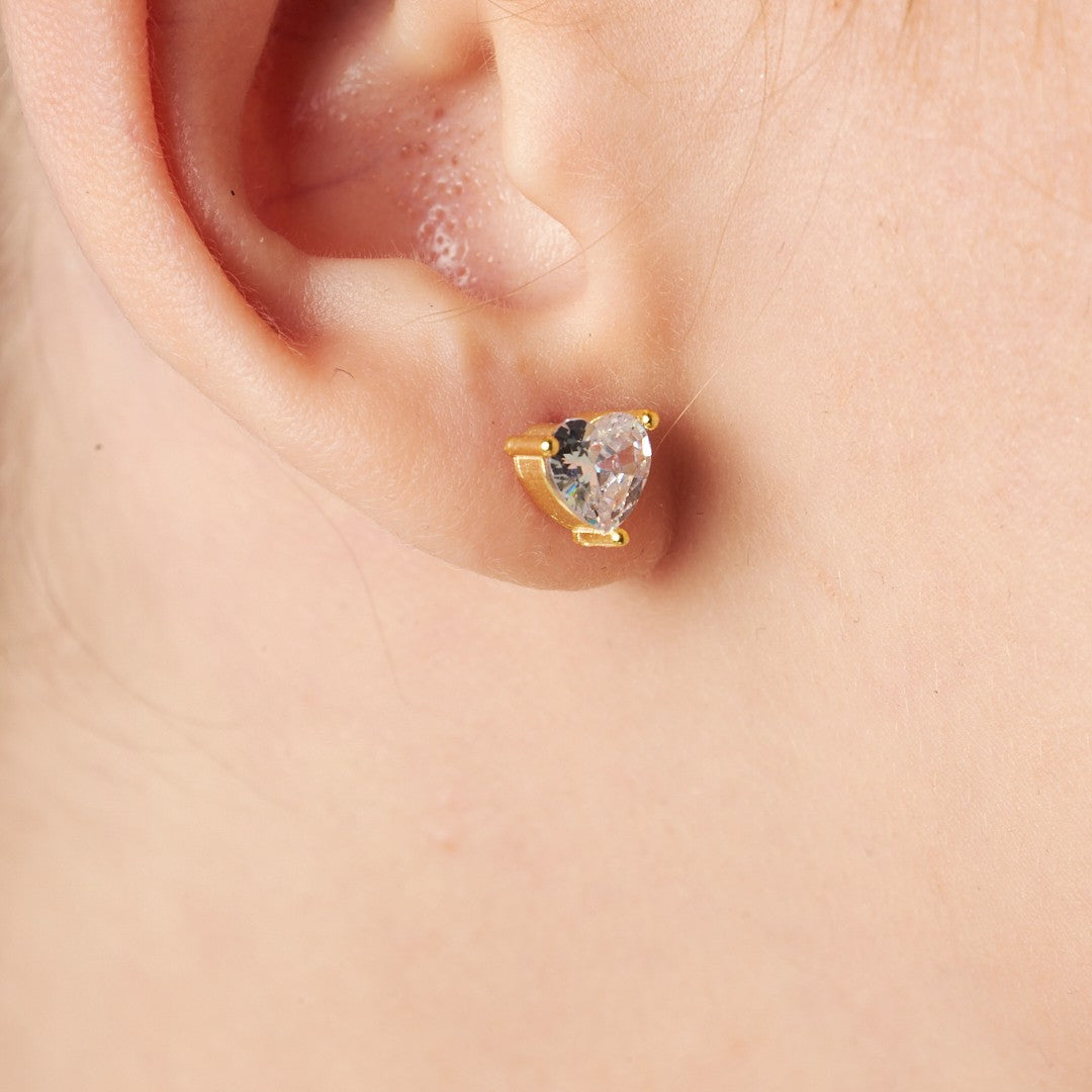 Baget Kalp Küpe - 925 GÜMÜŞ