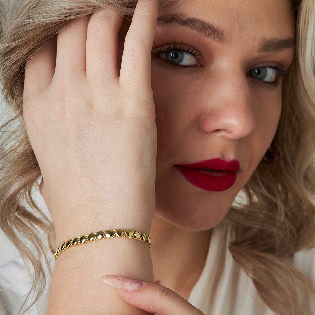 Payet Zincir Bileklik - 925 GÜMÜŞ