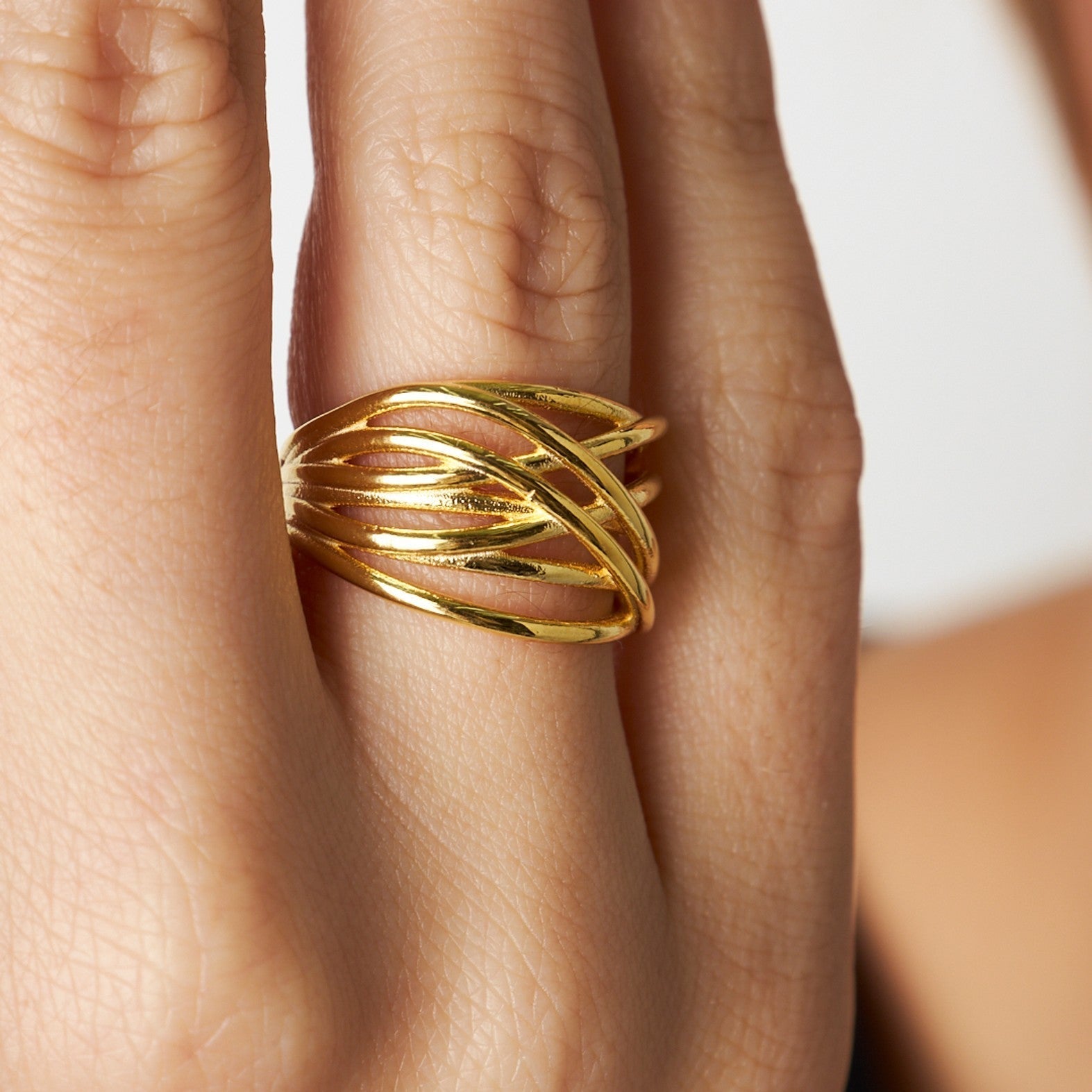 Katmanlı Yüzük - 925 GÜMÜŞ