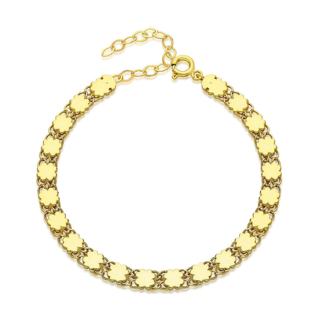 Çınar Yaprağı Bileklik - 925 GÜMÜŞ