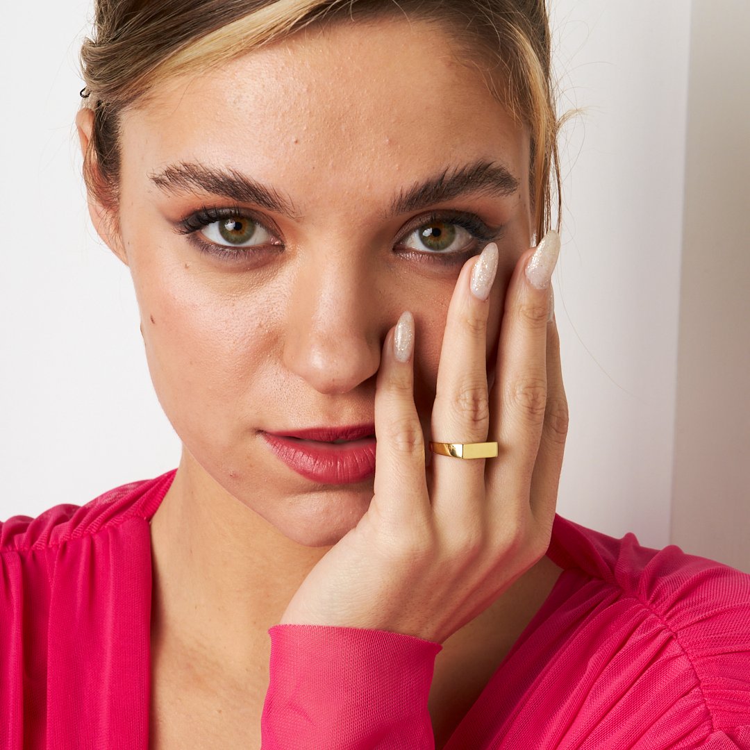 Külçe Yüzük - 925 GÜMÜŞ