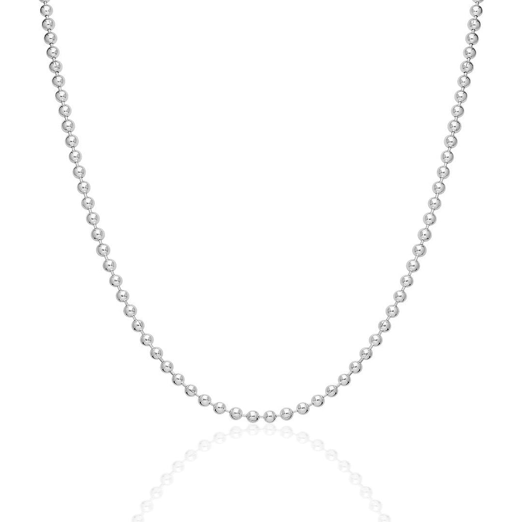 Top Zincir Kolye - 925 GÜMÜŞ