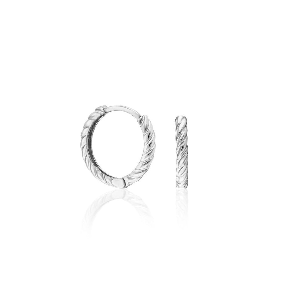 Kıvırcık Küpeler - 925 GÜMÜŞ