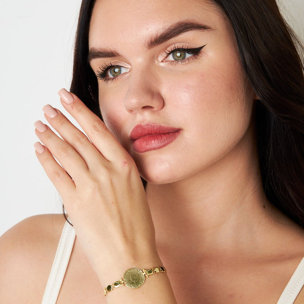 Oval Zincir Bileklik - 925 GÜMÜŞ