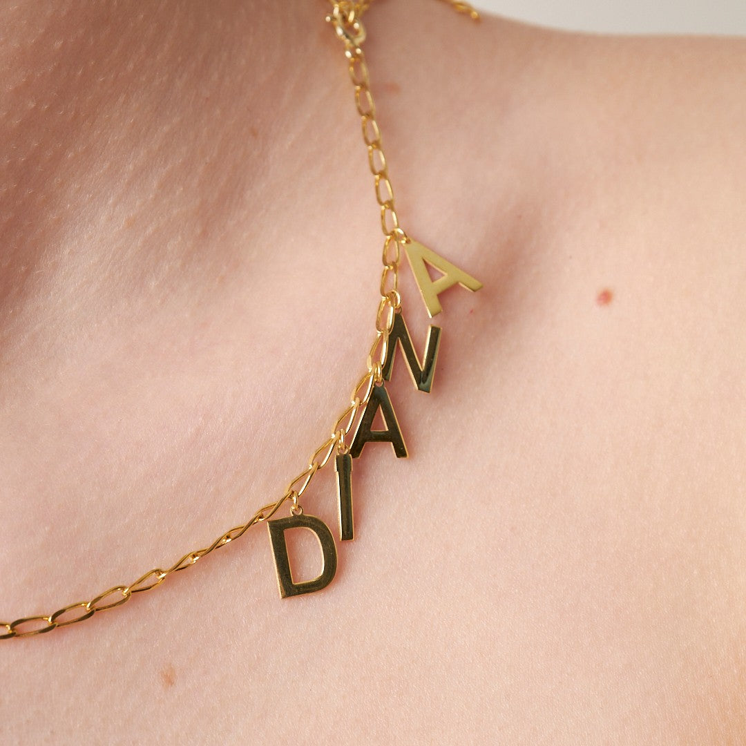 İsim Ve Harf Seti - 925 GÜMÜŞ