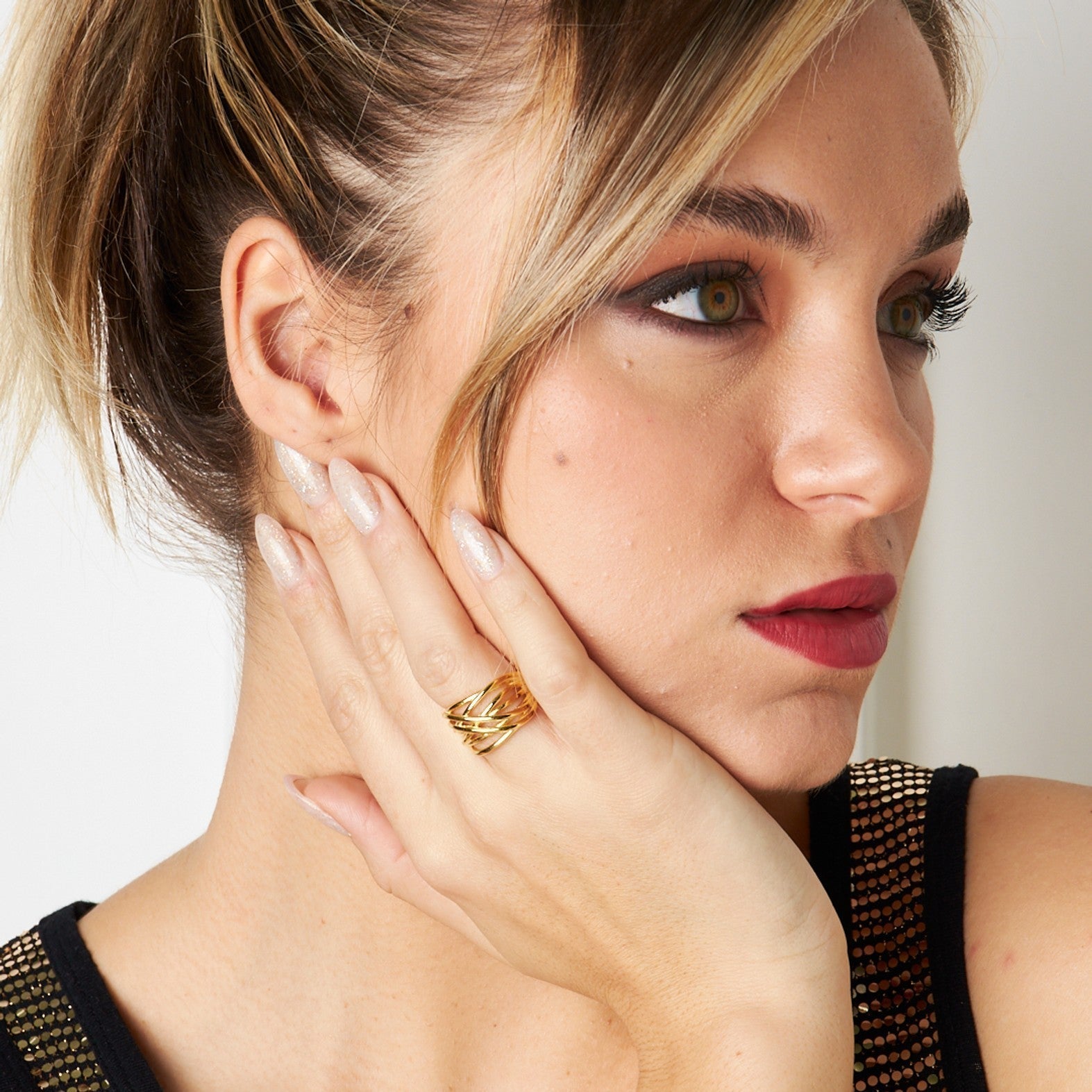 Katmanlı Yüzük - 925 GÜMÜŞ