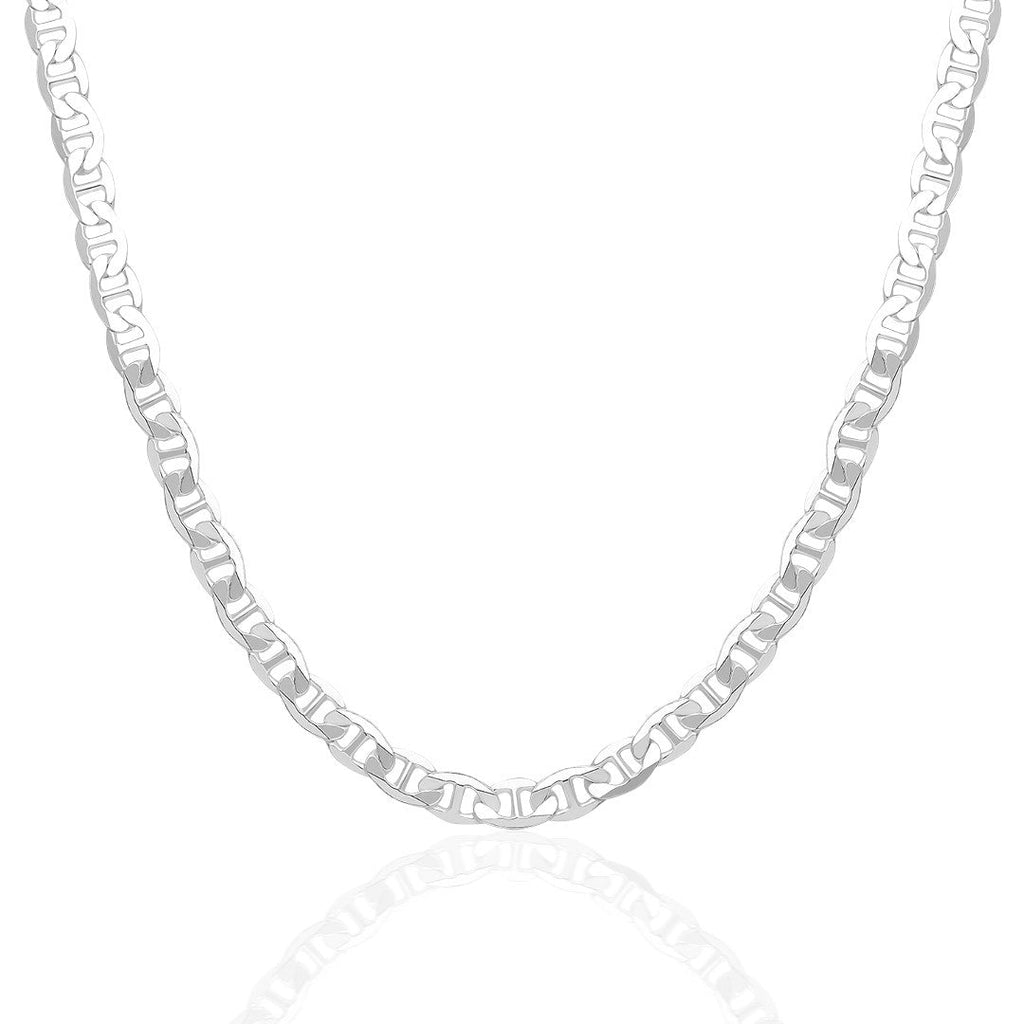 Örme Zincir Kolye - 925 GÜMÜŞ