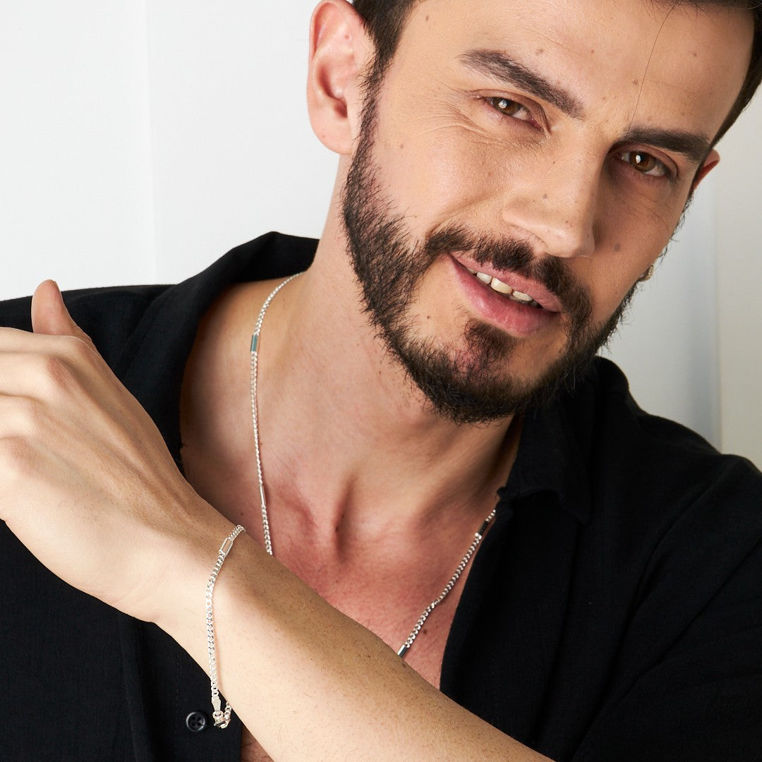 Parçalı Gurme Zincir Seti - 925 GÜMÜŞ