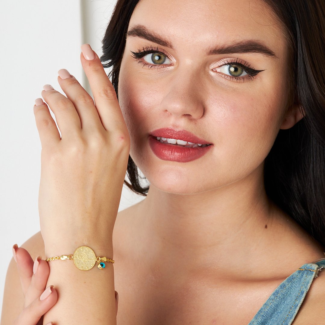 Nazar Reşat Bilekliği - 925 GÜMÜŞ