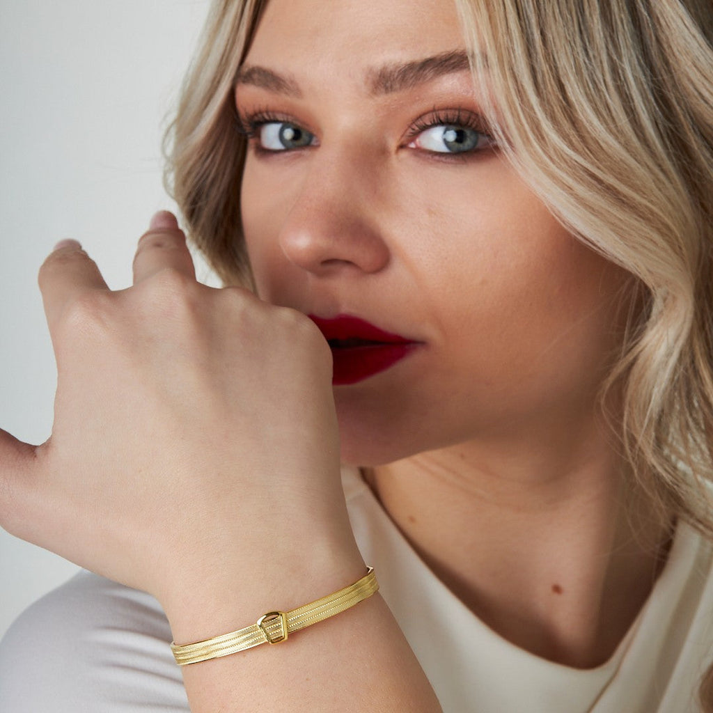 Hasır Bileklik - 925 GÜMÜŞ