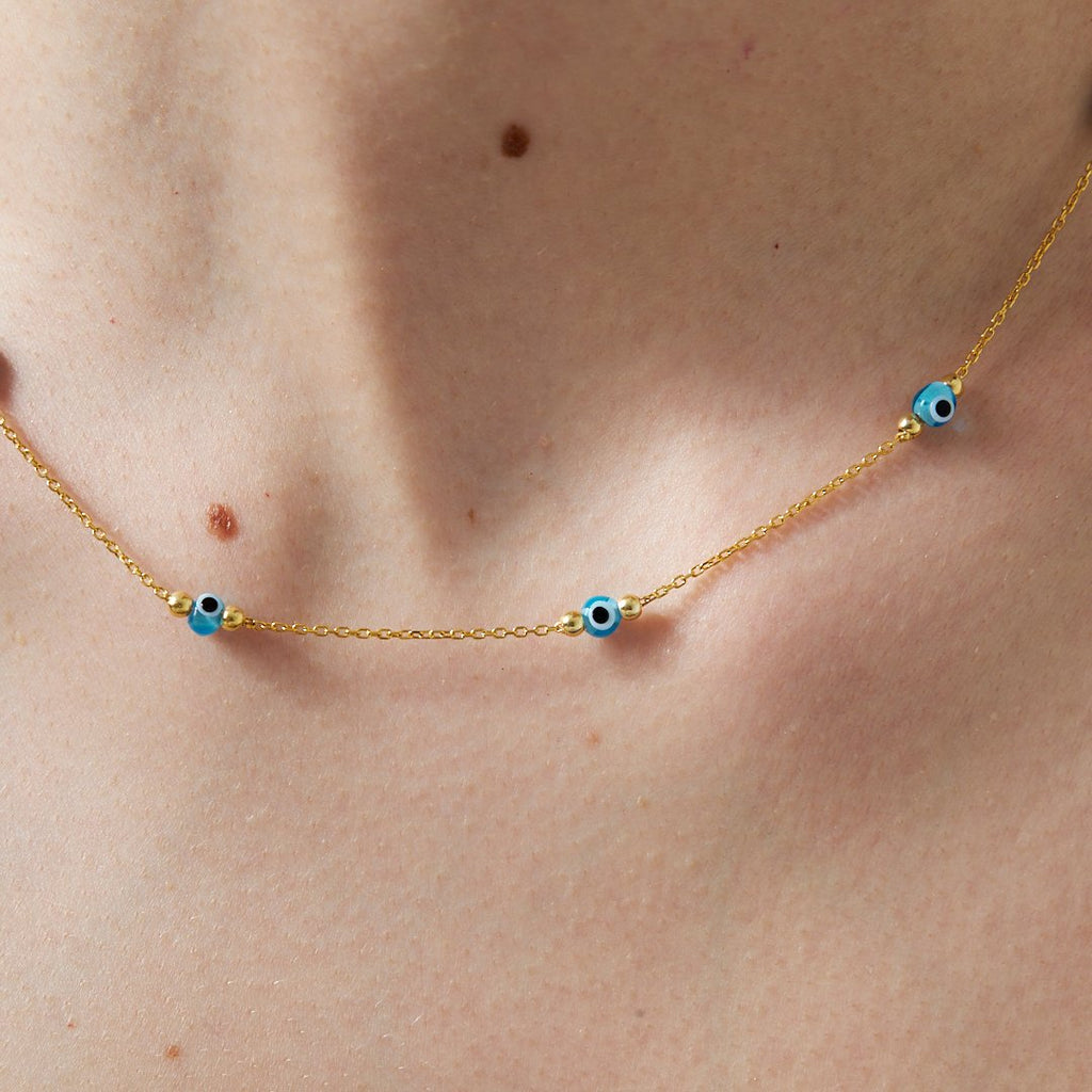 Dorica Toplu Nazar Seti - 925 GÜMÜŞ