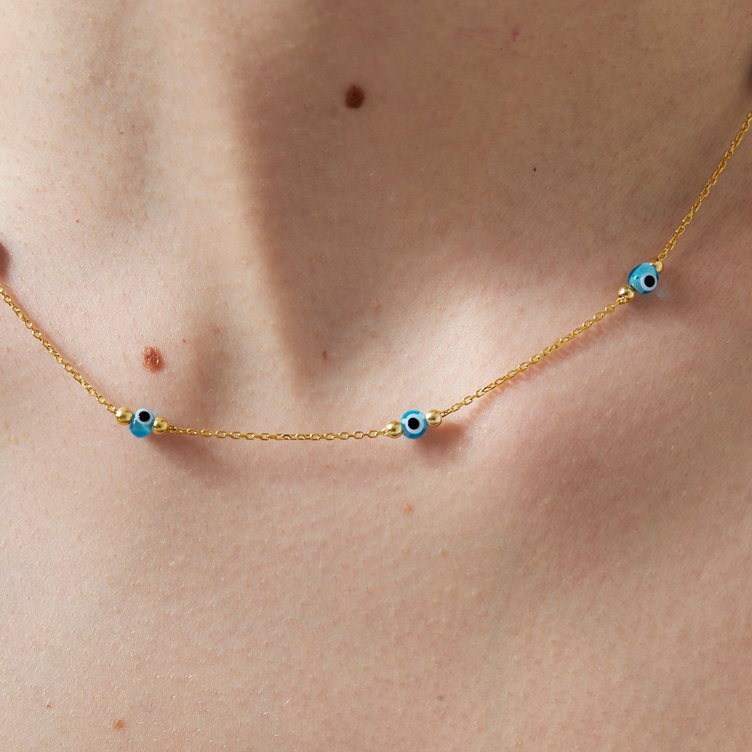 Dorica Toplu Nazar Seti - 925 GÜMÜŞ