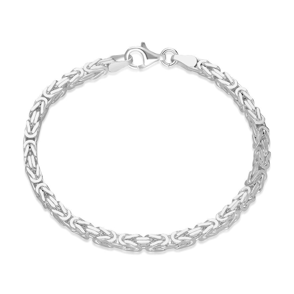 Kral Zincir Bileklik - 925 GÜMÜŞ