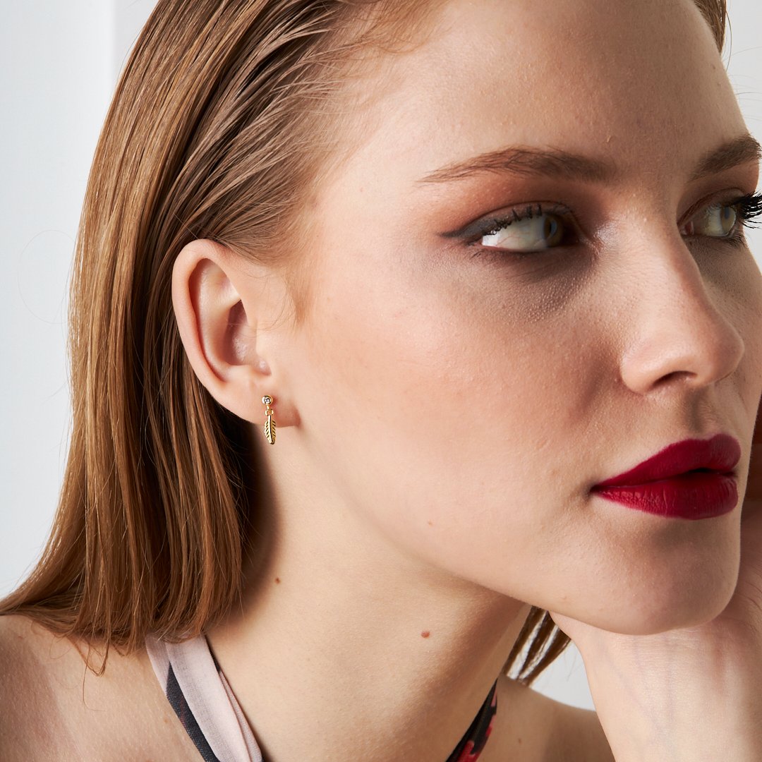 Tüy Piercing - 925 GÜMÜŞ