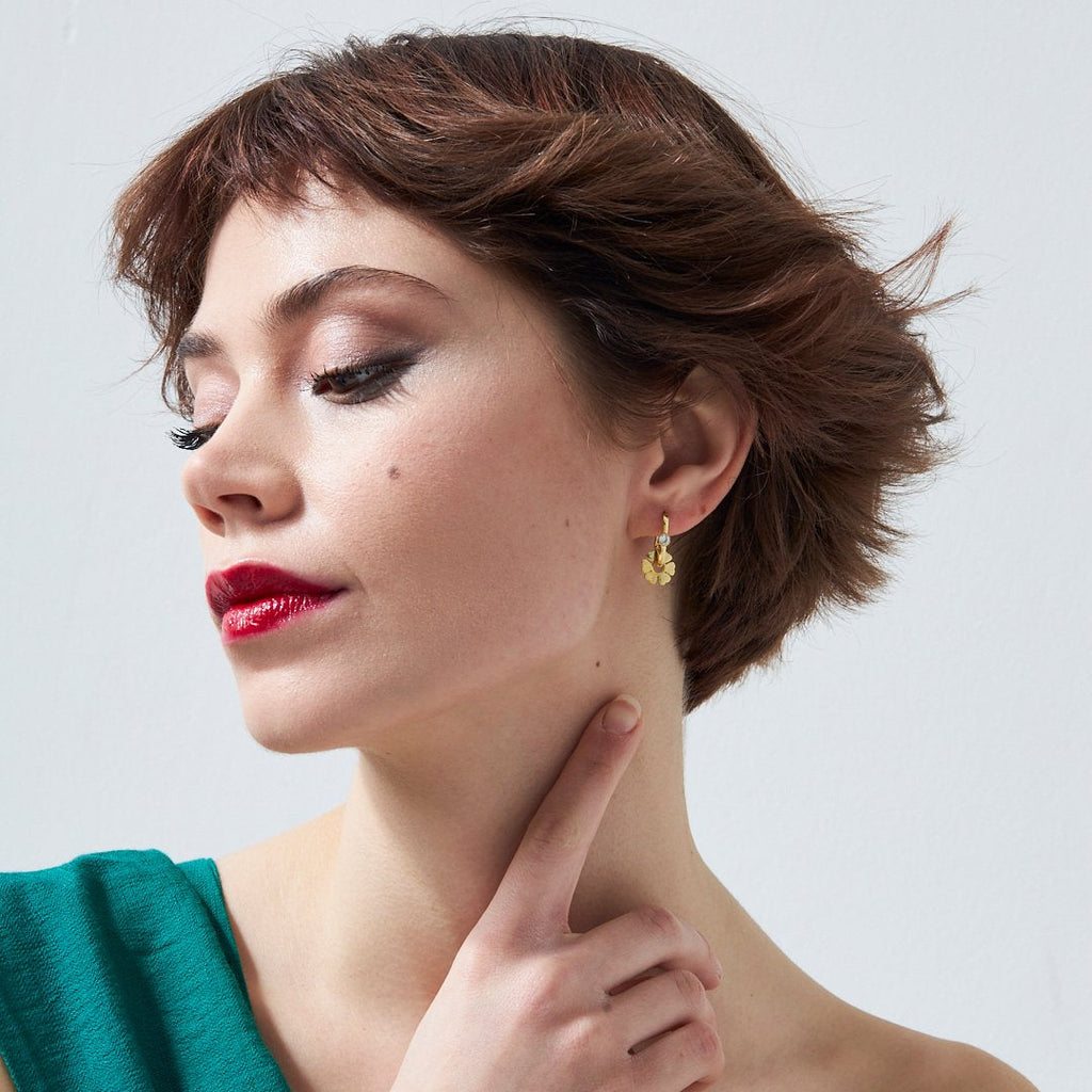 Çark Küpe - 925 GÜMÜŞ