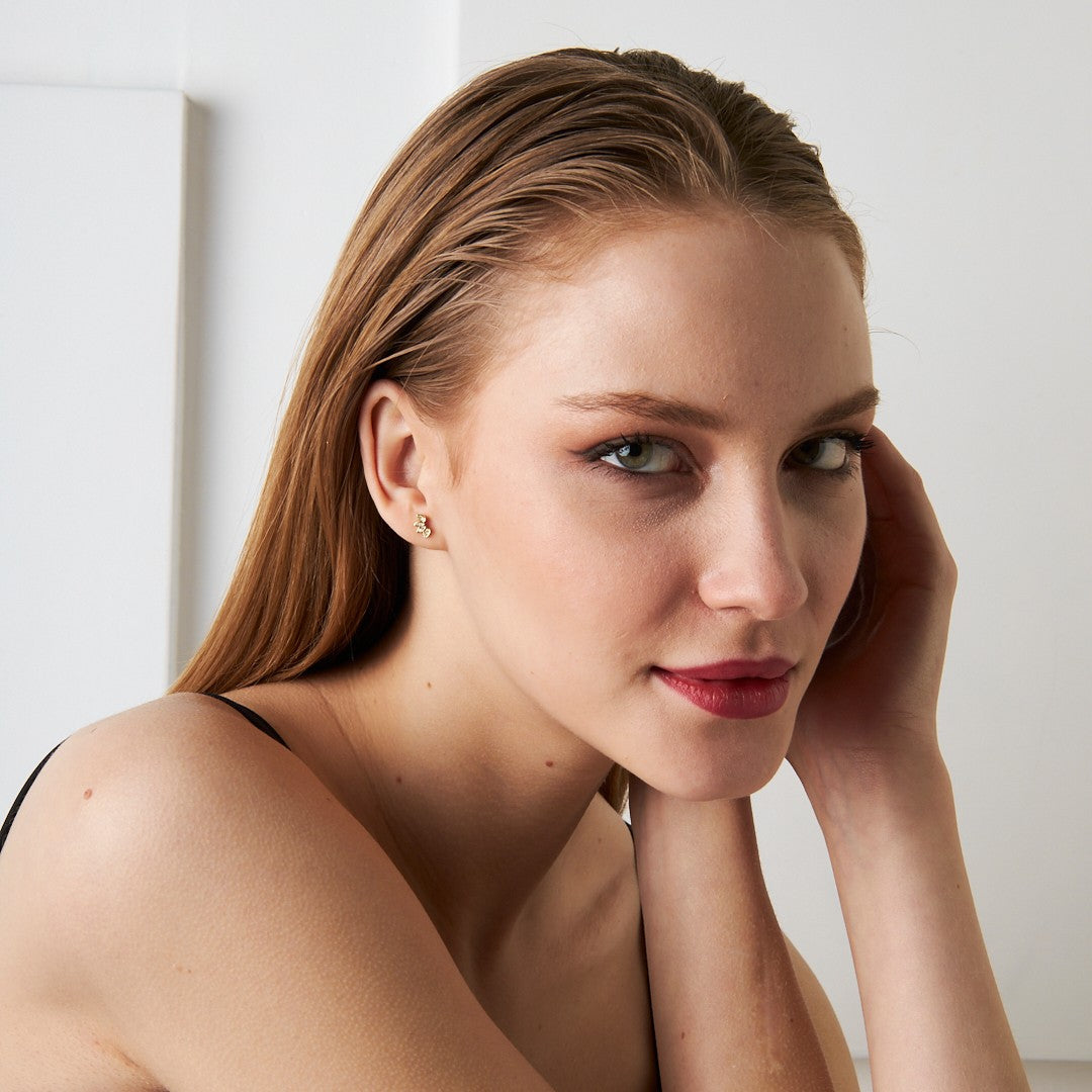 Lotus Çiçeği Piercingi - 925 GÜMÜŞ