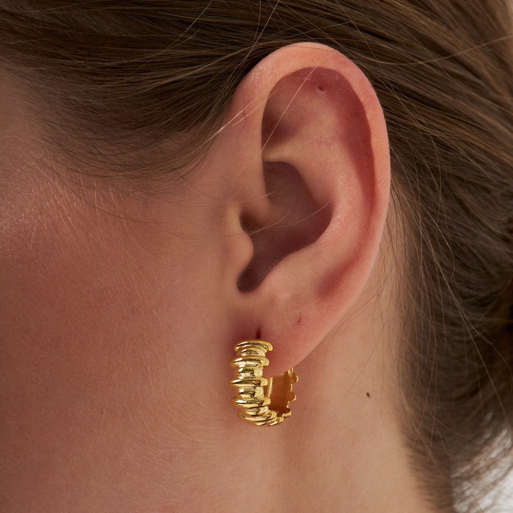 Zikzak Küpeler - 925 GÜMÜŞ