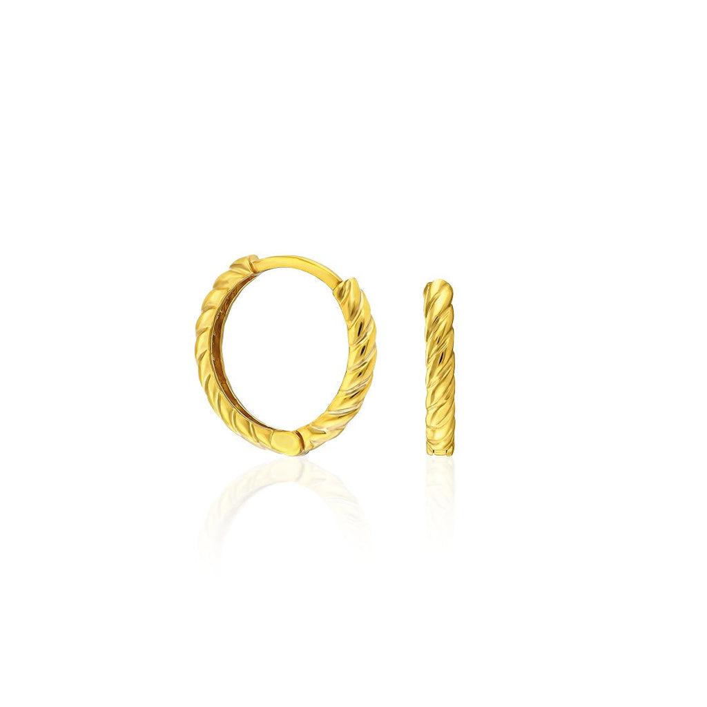 Kıvırcık Küpeler - 925 GÜMÜŞ