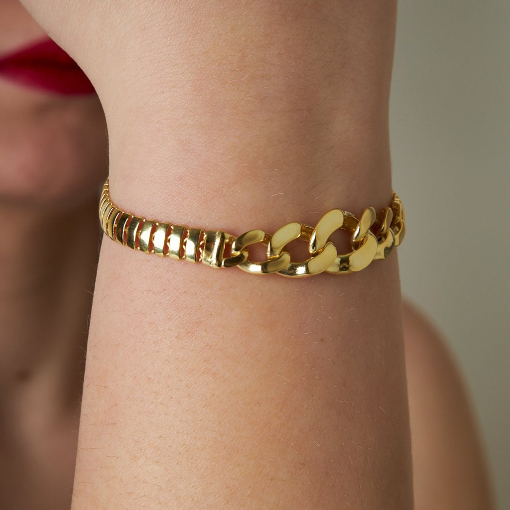 Gurmet Balıksırtı Bileklik - 925 GÜMÜŞ