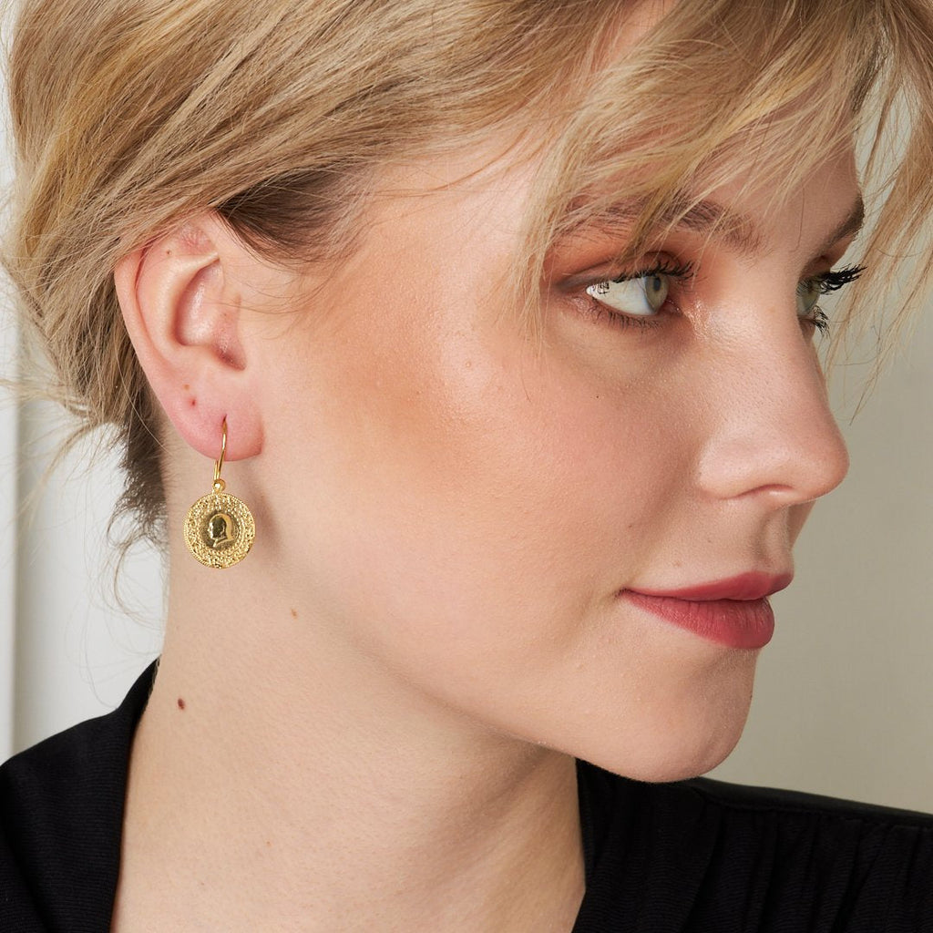 Çeyrek Küpe - 925 GÜMÜŞ