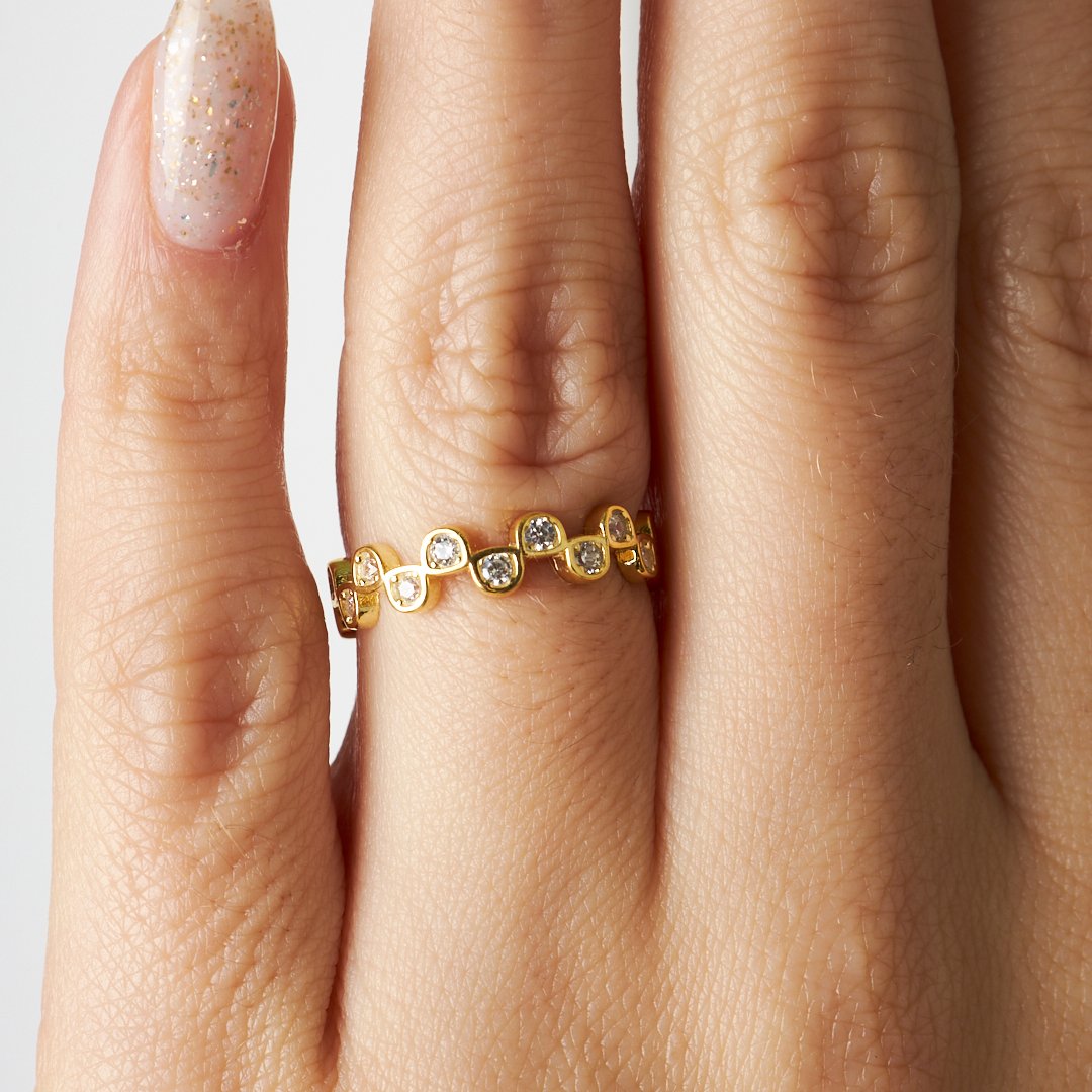 Sarmaşık Yüzük - 925 GÜMÜŞ