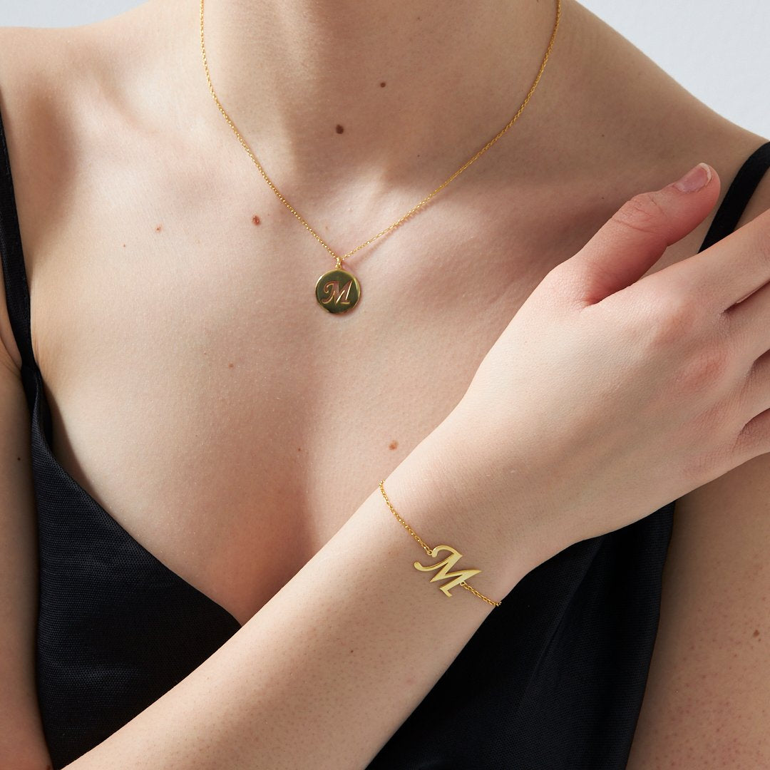 Harflerle Plaka Seti - 925 GÜMÜŞ