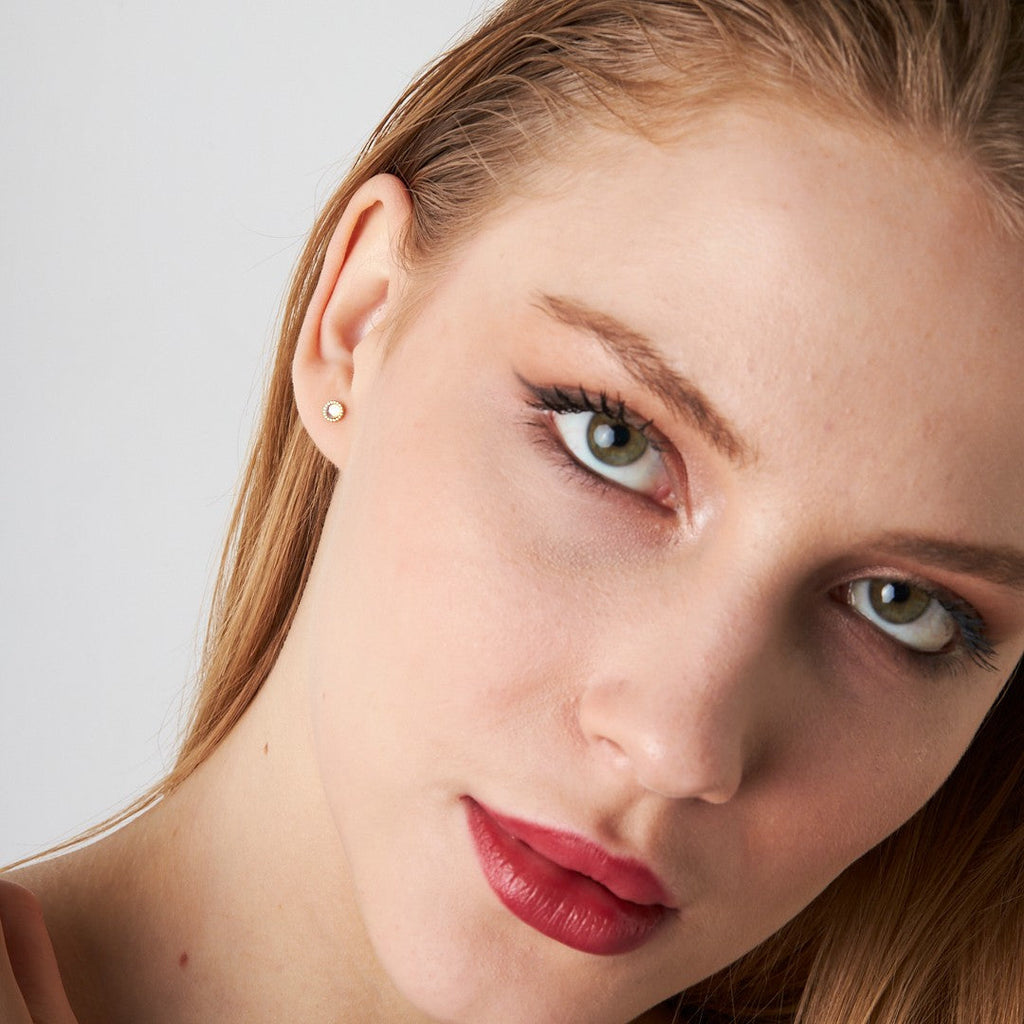 Klasik Oval Piercing - 925 GÜMÜŞ