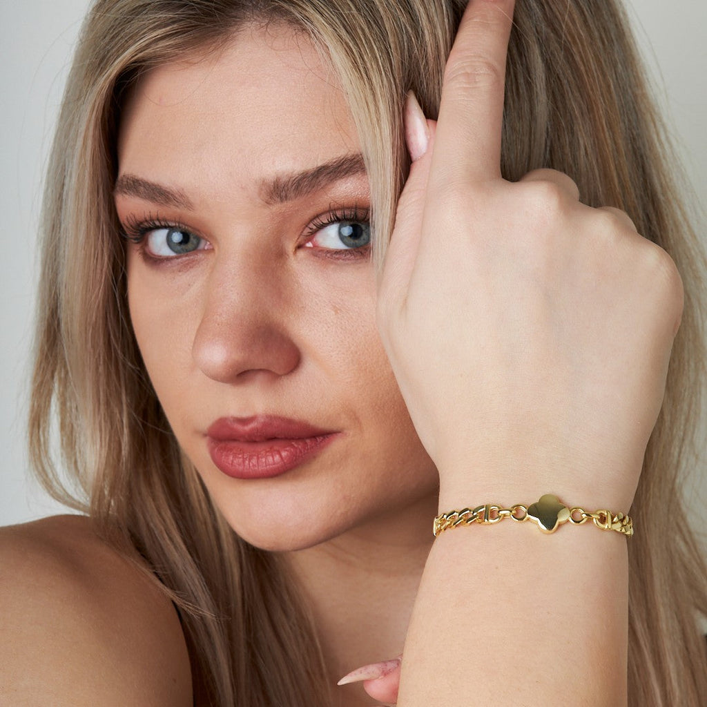 Yonca Gurme Bileklik - 925 GÜMÜŞ