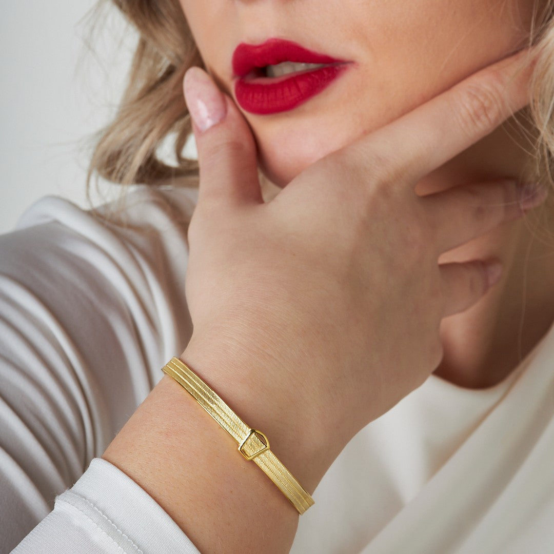 Hasır Bileklik - 925 GÜMÜŞ