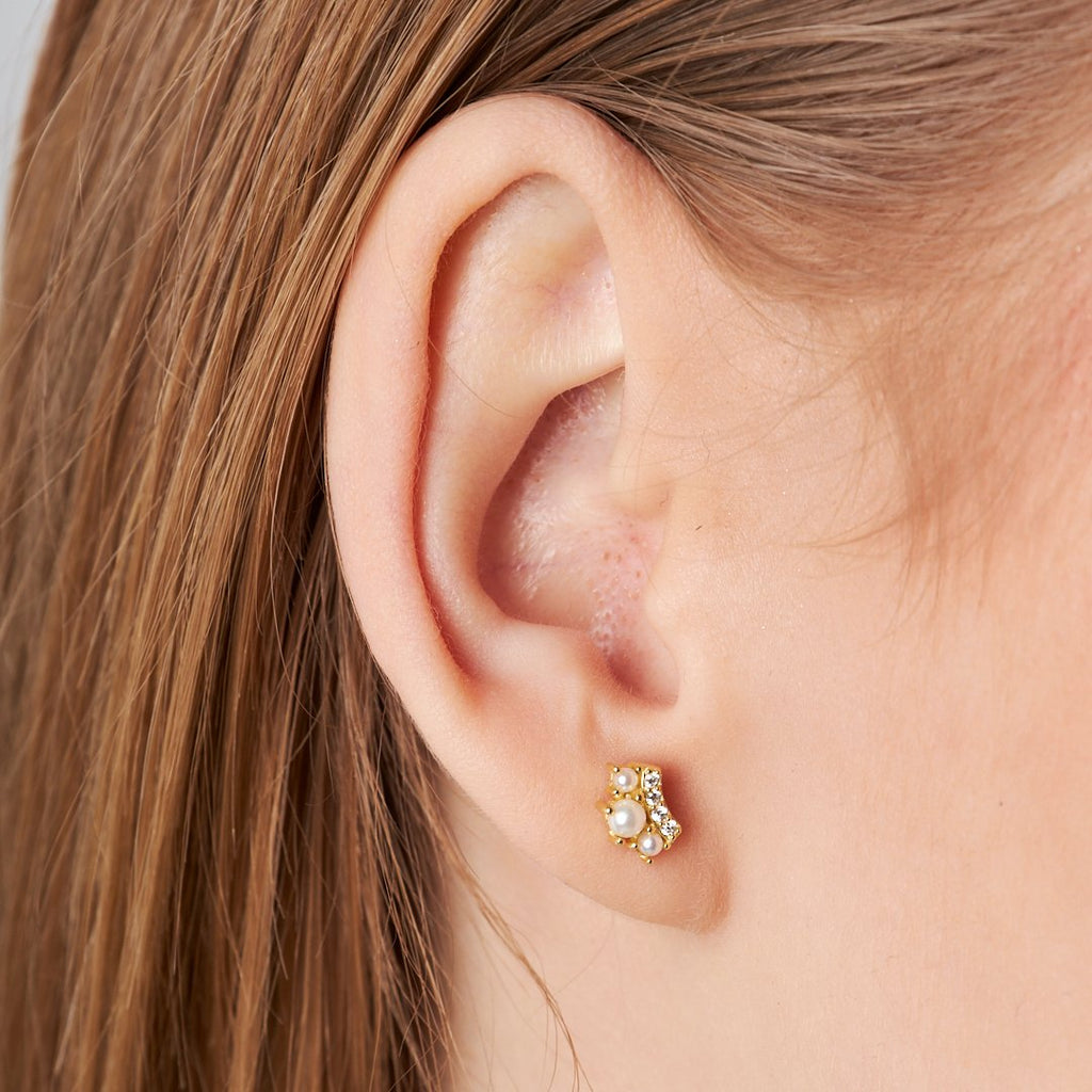 Taç Modeli Piercing - 925 GÜMÜŞ