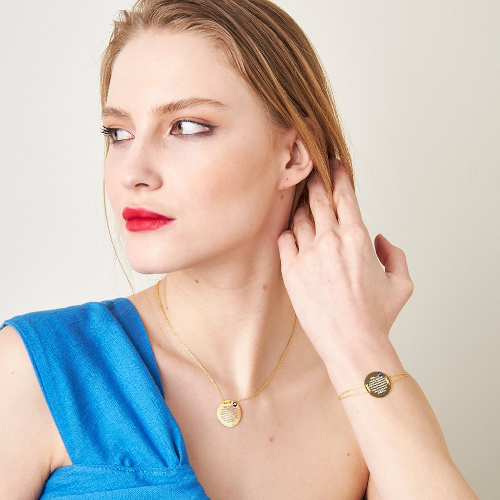 Nazarlı Dua Set - 925 GÜMÜŞ