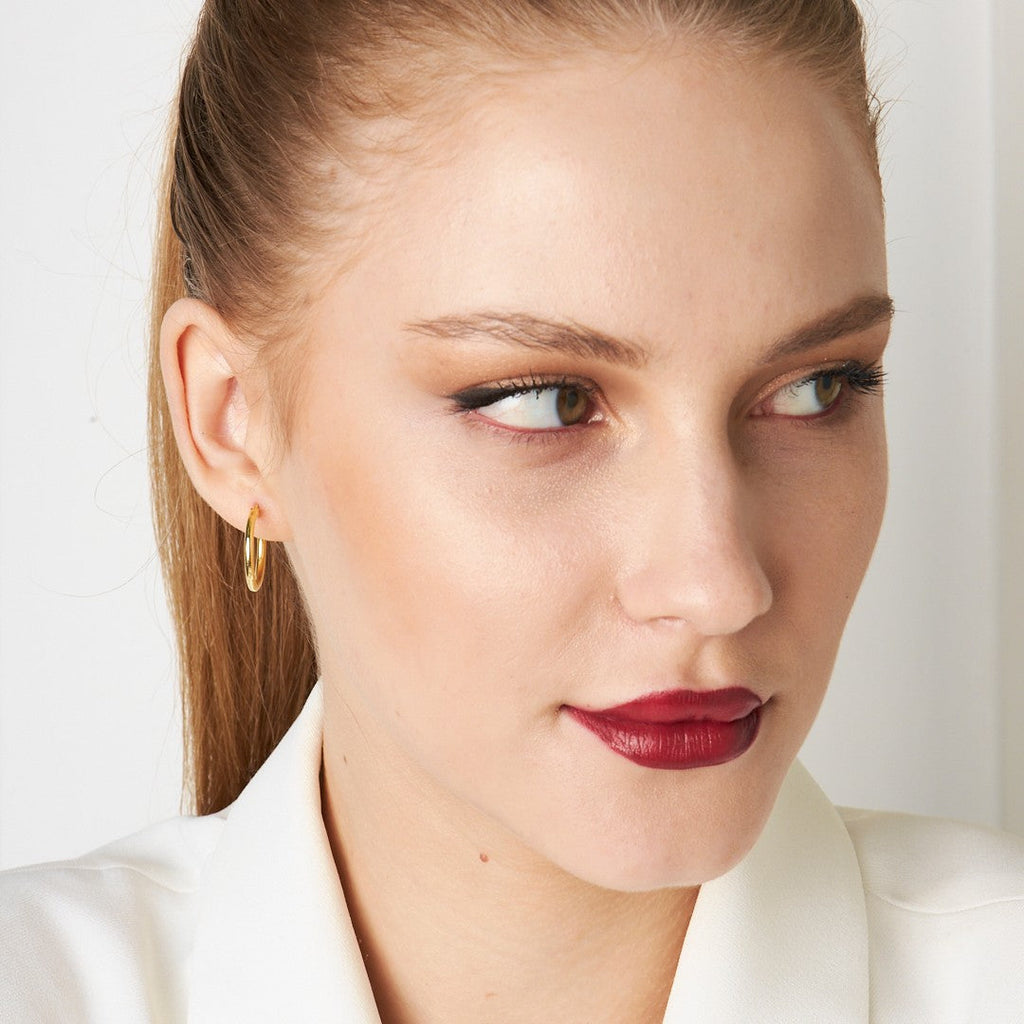 Halka Küpeler - 925 GÜMÜŞ