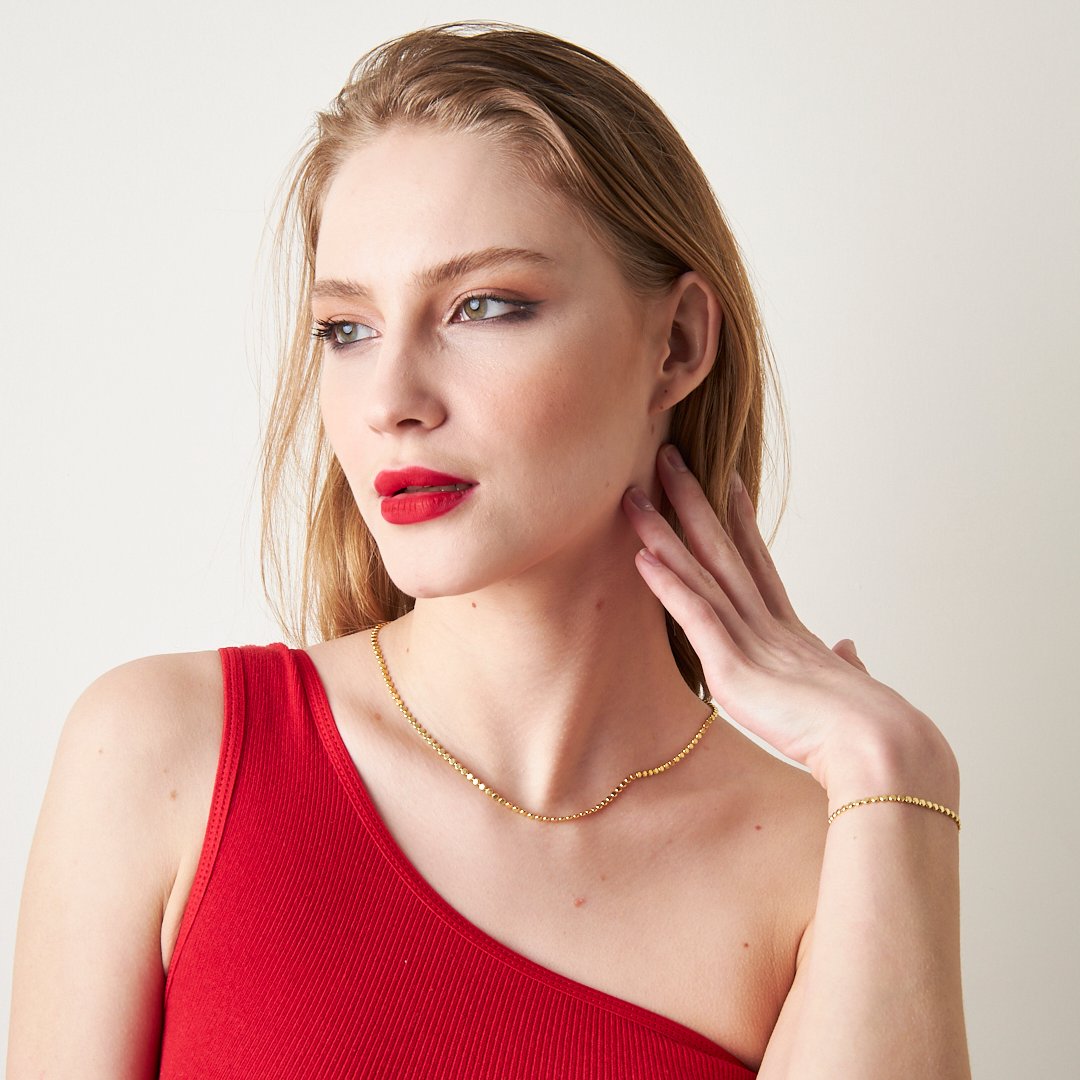 Top Zincir Seti - 925 GÜMÜŞ