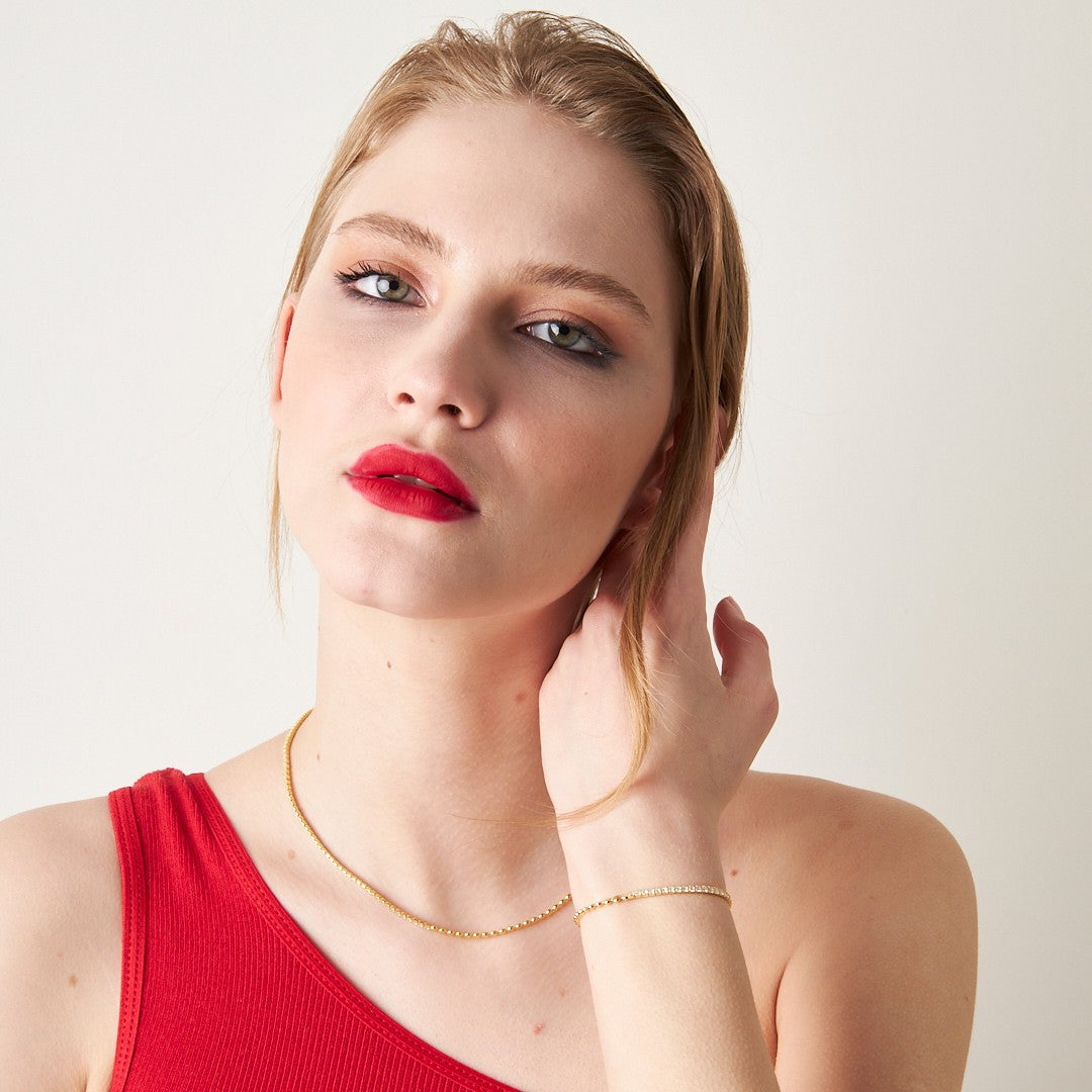 Top Zincirli Su Yolları Seti - 925 GÜMÜŞ