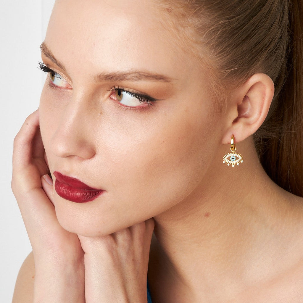 Kirpik Küpeleri - 925 GÜMÜŞ