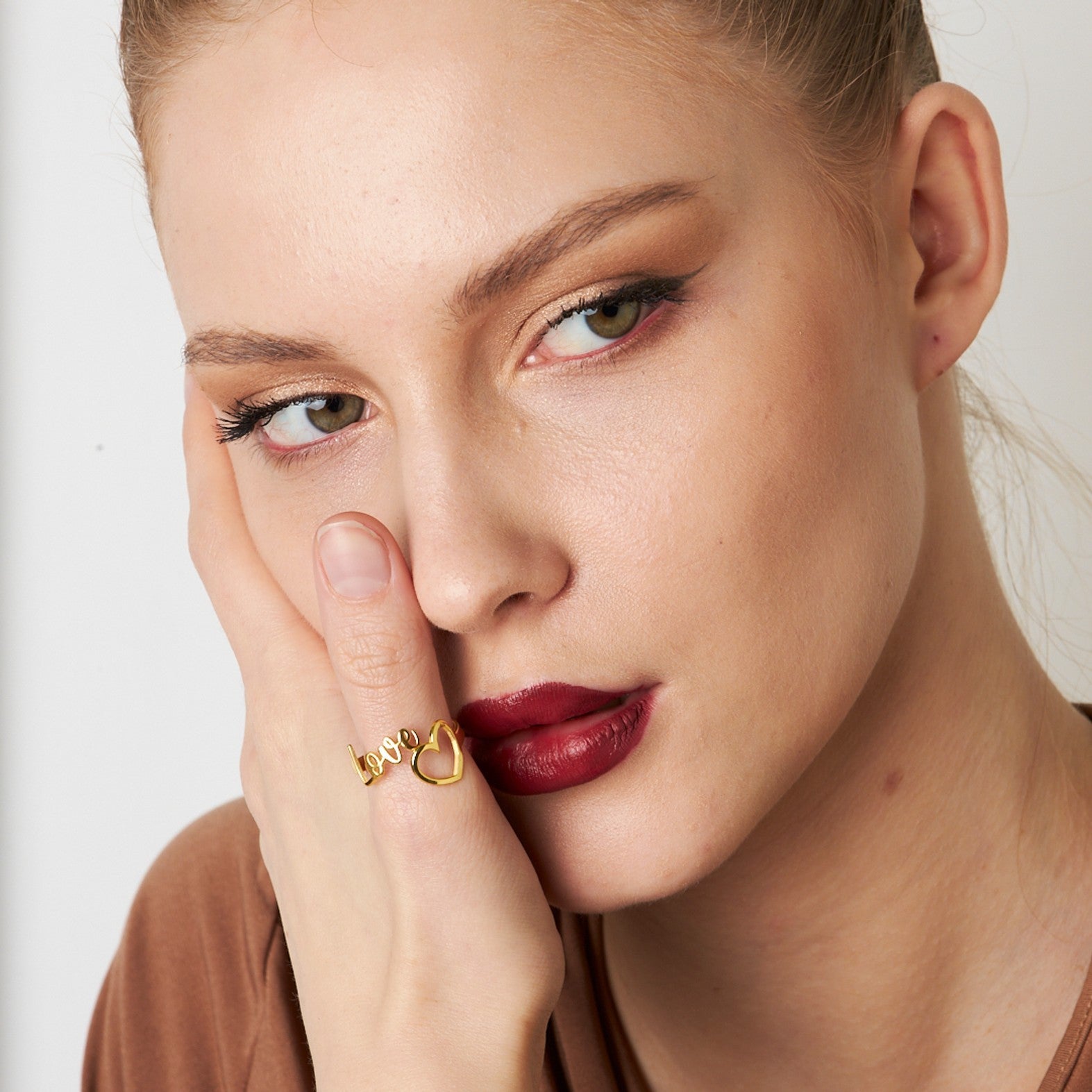 Kalpli Aşk Yüzük - 925 GÜMÜŞ