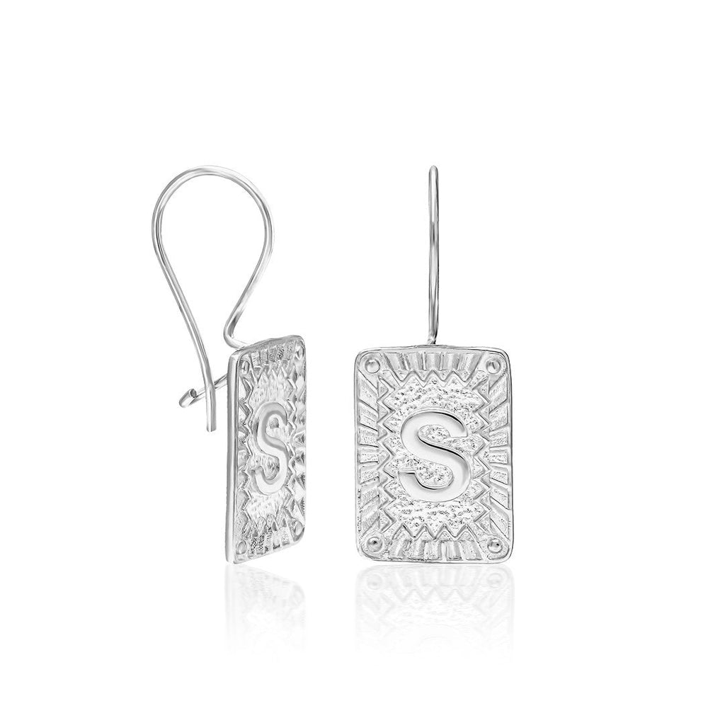 Alfabe Küpe - 925 GÜMÜŞ