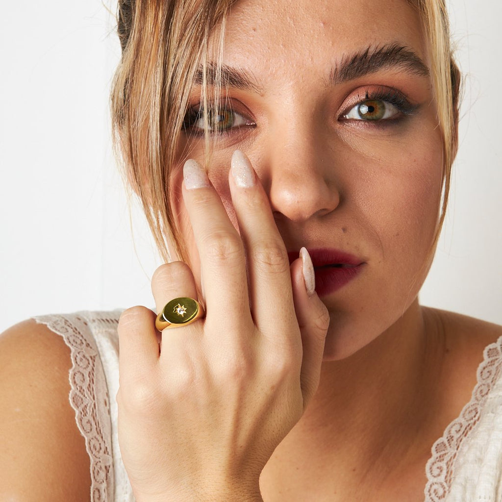 Güneş Işığı Yüzük - 925 GÜMÜŞ