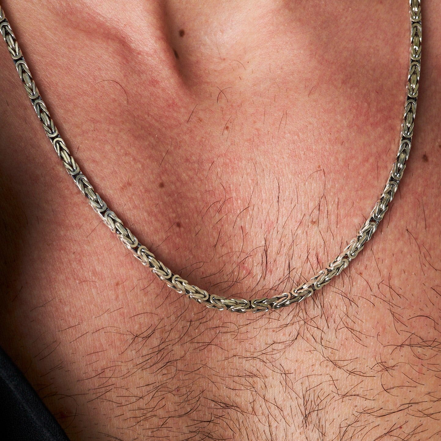 Kral Zincir Kolye - 925 GÜMÜŞ