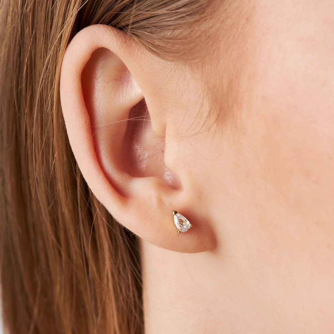 Taşlı Piercing - 925 GÜMÜŞ