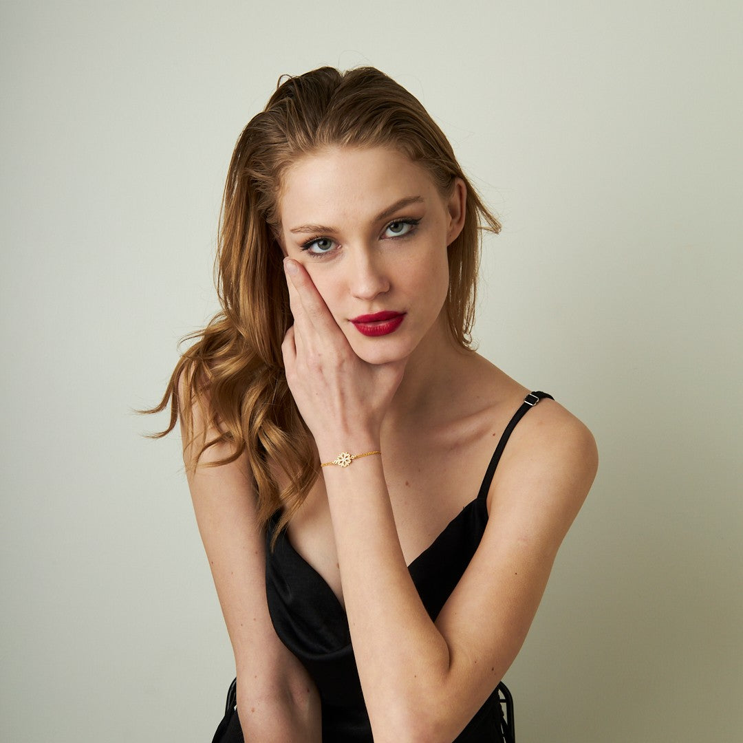 Kar Tanesi Bilezik - 925 GÜMÜŞ