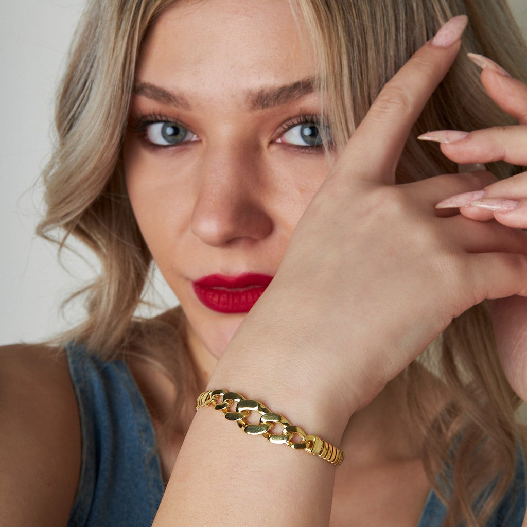 Gurmet Balıksırtı Bileklik - 925 GÜMÜŞ