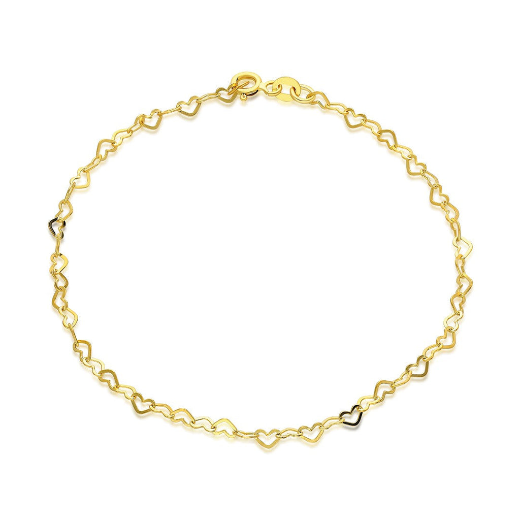 Kalpli Zincir Bileklik - 925 GÜMÜŞ