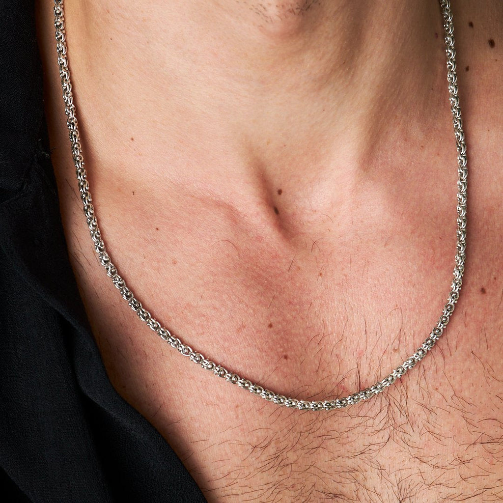 Doc Zincir Kolye - 925 GÜMÜŞ