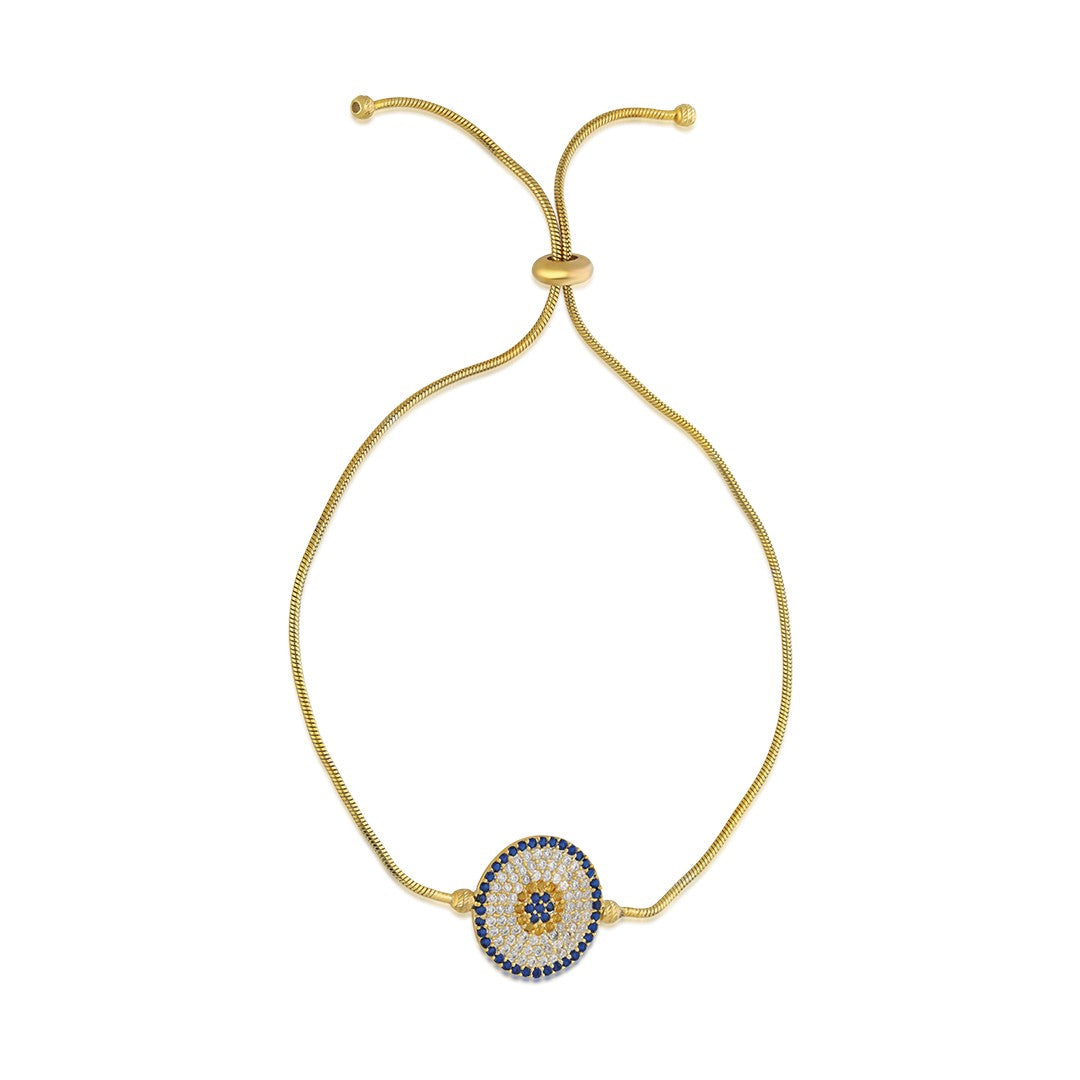 Asansörlü Sosyete  Göz Bilekliği - 925 GÜMÜŞ