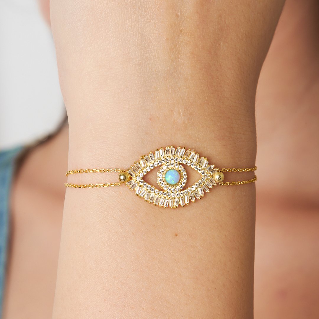 Göz Bilezik - 925 GÜMÜŞ