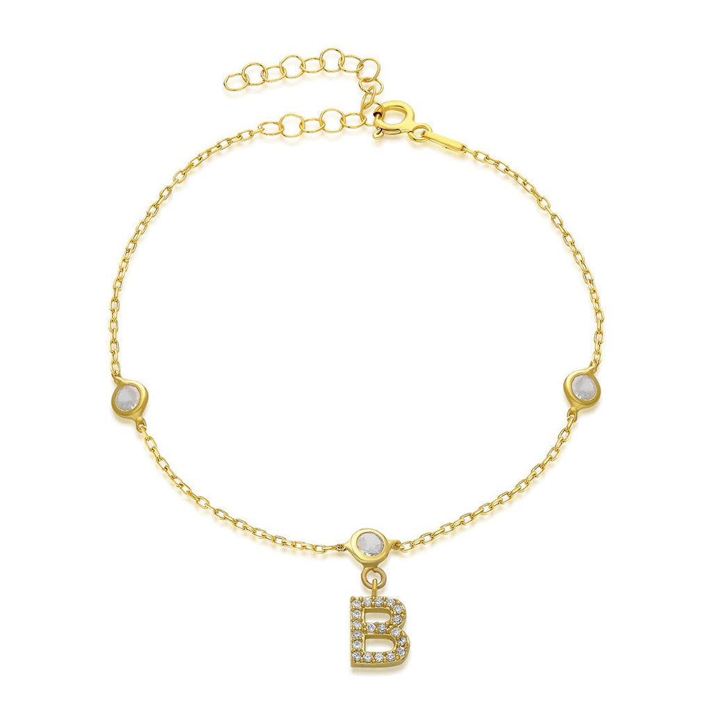 Harfli Bileklik - 925 GÜMÜŞ