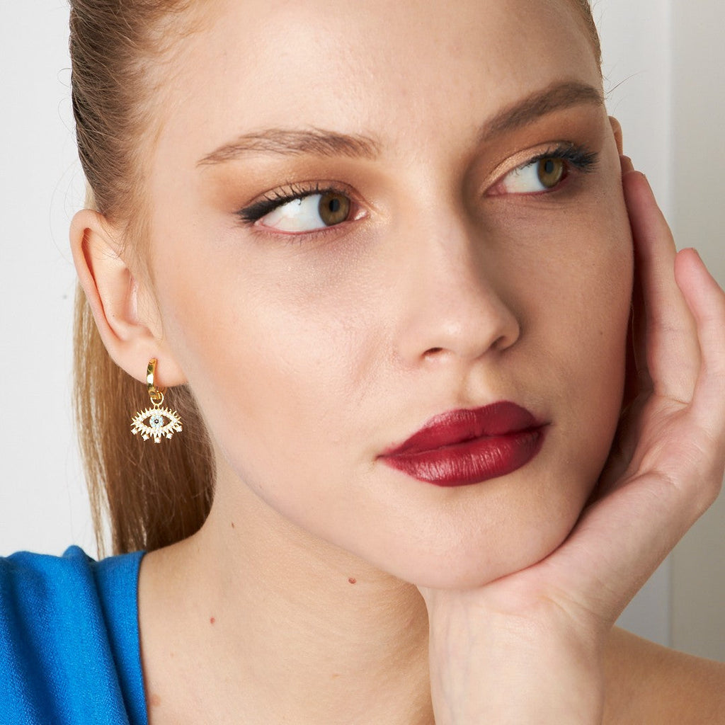 Kirpik Küpeleri - 925 GÜMÜŞ