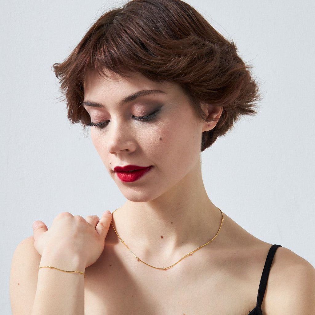 Dorica Toplu Zincir Seti - 925 GÜMÜŞ