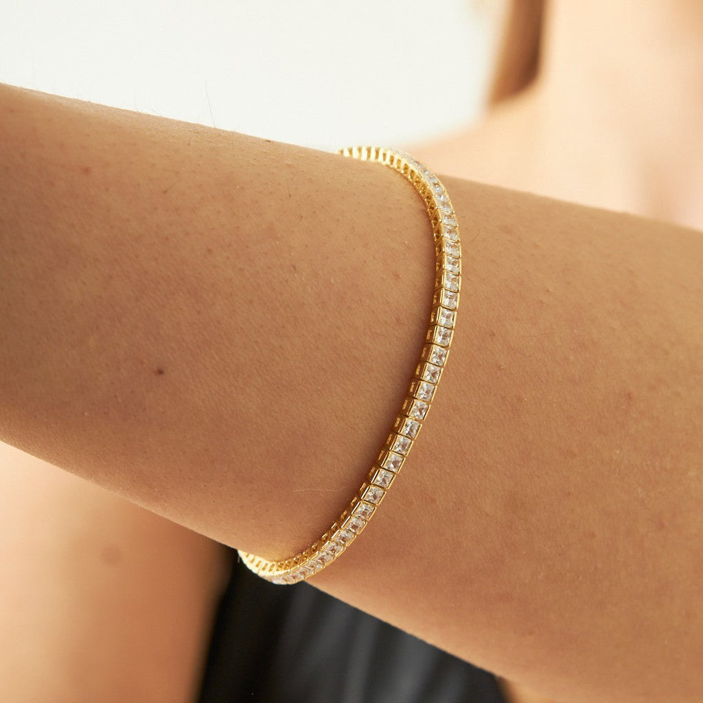 Tam Tur Su Yolu Bileklik - 925 GÜMÜŞ